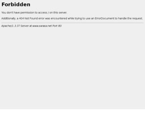 sarasa.net: 403 Forbidden
