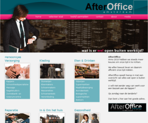 afteroffice.es: AfterOffice • Amsterdam • Winkels open buiten werktijd
Welke winkels zijn er open buiten werktijd? Hier vind u het overzicht van winkels die geopend zijn.