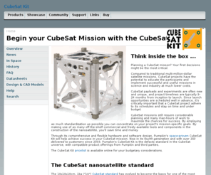 cubesatkit.com: CubeSat Kit Home
CubeSat Kit - www.cubesatkit.com : Image Files, Data Files, Drivers, Manuals, Download, Webmaster