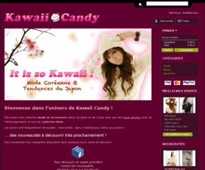 kawaii-candy.com: Kawaii Candy - Mode japonaise et coréenne à petits prix
Notre sélection mode et accessoires venus du Japon et du sud de la Corée, le tout à prix très doux.