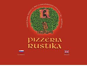 pizzeria-rustika.com: Pizzeria Rustika na Bledu | Pizzeria Rustika - Bled, Slovenia
Nudimo vam odlične pice iz krune peči, slastne solate, velike domače sendviče in hamburgerje ter čevapčiče. Dostava hrane in pijače na dom- tel.: (04) 5768 900. 