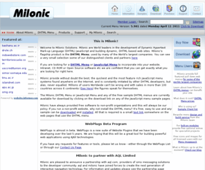 tree-menu.com: JavaScript Menu - DHTML Menu. Cross Browser Drop Down Fly Out Menus
JavaScript Menu, DHTML Menu, Popup Menu, Tree Menu. If it's web site navigation menus you want - you name it, we'll do it.