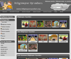 bilgisayaroyunlari.org: Bilgisayar Oyunları, Bilgisayar oyunu oyna, Pc oyunları
Bilgisayar Oyunları, Bilgisayar oyunu oyna, Pc oyunları