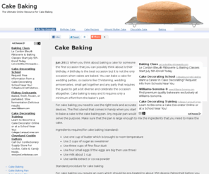cakebaking.org: Cake Baking
Buy top quality products to help perfect your cake baking skills!