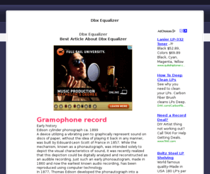 dbxequalizer.com: dbx equalizer
dbx equalizer, there are many places to find out and learn about dbx equalizer online, discover the best sources here.  