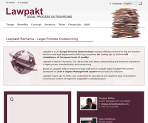 legalpakt.com: Lawpakt Romania - Legal Process Outsourcing
Lawpakt Romania - Legal Process Outsourcing