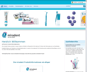 miradent.info: miradent - prophylaxe professionell
miradent homepage - prophylaxe professionell