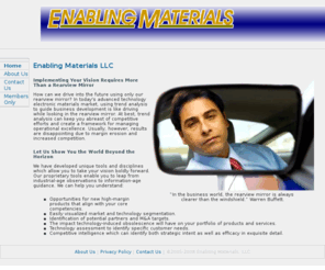 enabling-materials.com: Enabling Materials - Semiconductor Technology Management & Technical Marketing Consultants
