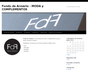 fondodearmario.net: Fondo de Armario (HUESCA) - MODA y COMPLEMENTOS
Tienda de moda para la mujer situada en Huesca con marcas de primera calidad:TOUS, JORDI LABANDA, hoss, NOANOA, Castañer, LITTLEBIG, VICTORIO & LUCCHINO