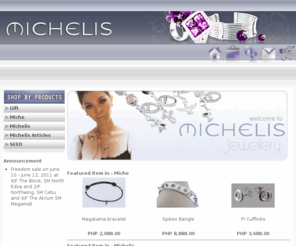 michelisjewellery.com: MichelisJewellery.com - Silver Jewelleries and Accessories Online Shopping and Gifts Philippines by Michelis
