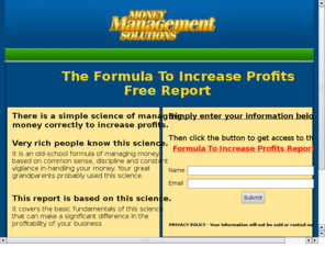 profit55.com: Formula To Increase Business Profits - Free Report
Formula To Increase Business Profits - Free Report