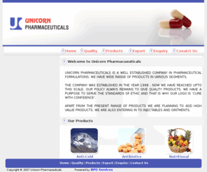 unicornpharmaceuticals.com: Ahmedabad Pharmaceuticals Company
Ahmedabad Pharmaceuticals Company. Looking for ahmedabad pharmaceuticals company? Contact us.