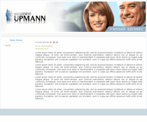 upmann.biz: upmann.biz
Joomla! - the dynamic portal engine and content management system