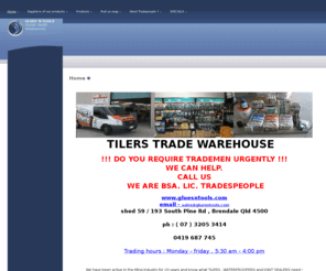 gluesntools.com: GLUES 'n TOOLS - Home
glues 'n tools tilers trade warehouse
