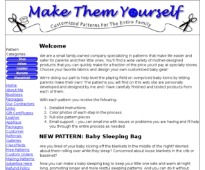 makethemyourself.com: Make Them Yourself: Customized Patterns for the Entire Family
