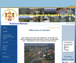 mustapic.net: Mustapic und seine Umgebung
Erfahren Sie über Mustapic, Wlachen, Wlachische Sprache(Altleinische)