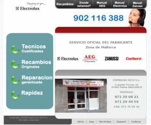 sat-electrolux.com: Servicio Tecnico AEG Electrolux Zanussi Corbero
Servicio Tecnico Electrolux