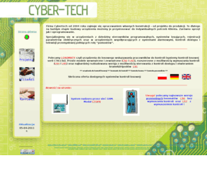 wycinanie.com: Strona firmy Cybertech FHU
Strona firmy Cybertech. Systemy mikroprocesorowe, projektowanie i programowanie,  usługi elektroniczne, prototypy i urzšdzenia pod indywidualne potrzeby klienta. Frezowanie CNC obudów elektronicznych i pleksi. Gięcie pleksi.