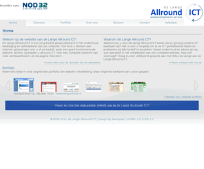 allround-ict.nl: de Lange Allround ICT | Uw allround ICT specialist
de Lange Allround ICT gespecialiseerd in het onderhoud, beveiliging en optimalisatie van uw computer + het ontwikkelen van websites. Kortom, allround ICT binnen één bedrijf!