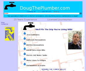 dougtheplumber.com: Doug The Plumber
Plumbing for the plumber and others, featuring  plumbing chat, plumbing links, advice, FAQ, history and articles.