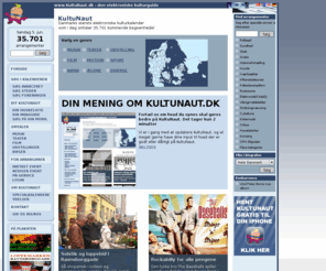 kulturnaut.dk: Samlet guide til kultur, musik, teater og udstillinger - Find det hele på KultuNaut
kultur musik teater udstillinger