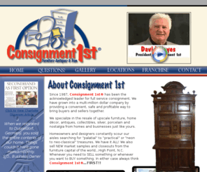 consignment1st.biz: Consignment 1st
Consignment store that sells over 3,500 per week.