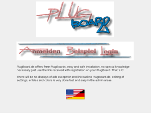 plugboard.de: PlugBoard 88x31 Button Bannerad Bannerwerbung free kostenlos
Banner, website promo, promotion, kostenlos, free, bekanntmachen, einfach, eintragen, super, kurz, schnell, kostenlos, frei, 88x31, buttons, eintragen, sicher, schnell, zuverlässig