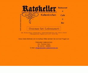 ratskeller-kaltenkirchen.de: Willkommen im Ratskeller Kaltenkirchen
