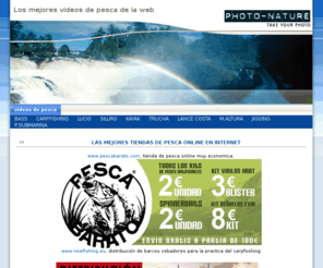 videospesca.es: videos de pesca - VIDEOSPESCA.ES
Los mejores videos de pesca de la red. Pesca de bass,lucio,lucioperca,siluro,trucha,salmon,reo,lubina,sargo,jigging,currican,pesca de altura,atun,carpfishing,carpa,barbo