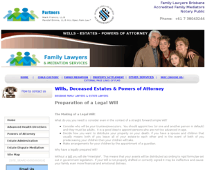 lawyersbrisbane.net.au: Lawyers Brisbane Willis Powers of Attorney & Estates - Family Lawyers Brisbane for Legal Wills Deceased Estates and Power of Attorney
Family Lawyers Brisbane for Legal Wills Deceased Estates and Power of Attorney