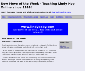 newmoveoftheweek.com: Lindybaby Free Lindy Hop Swing Dance Move of the Week!
