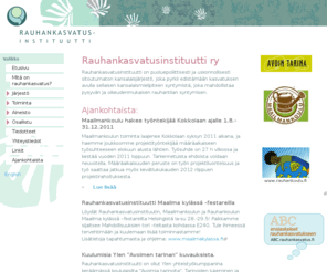 rauhankasvatus.fi: Rauhankasvatusinstituutti ry | Rauhankasvatus
