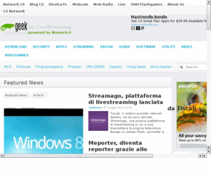 bismark.it: Bismark.it - Geek Blog | Il primo portale Underground italiano
Bismark.it - Geek Blog e Web 2.0 Software, News dal web