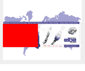 elbe-group.de: Original Elbe-Gelenkwellen --- Elbe Gelenkwellen seit 1919
Gelenkwellenproduktion von höchster Qualität, für Fahrzeuge und Maschinen, für Serien- und Erstausrüster. Entwicklung, Testserien und Herstellung von Gelenkwellen, Antriebsflanschen für den Fahrzeug- und Maschinenbau. Gelenkwellen-Service 24 Stunden 7 Tage die Woche.