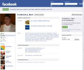 frederickonfacebook.com: Incompatible Browser | Facebook
 Facebook is a social utility that connects people with friends and others who work, study and live around them. People use Facebook to keep up with friends, upload an unlimited number of photos, post links and videos, and learn more about the people they meet.