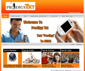 prodigytxt.com: Prodigy TXT >  Home
Prodigy TXT