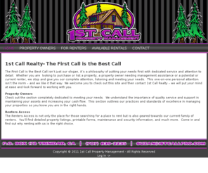 1stcallpro.com: 1st Call Property Management
