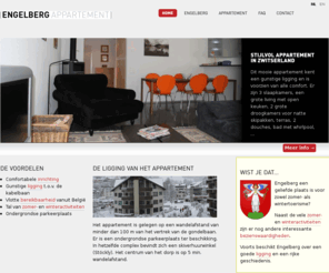 engelbergapartment.com: Appartement huren in Engelberg, Zwitserland
Huur een stijlvol appartement in Zwitserland en geniet van een heerlijke zomer- of wintervakantie. 