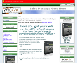 inkwellsurf.com: Zen Cart!, The Art of E-commerce
Zen Cart! :  - ecommerce, open source, shop, online shopping