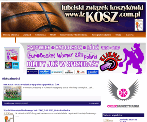 lzkosz.com.pl: Lubelski Związek Koszykówki
