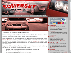 somersetgarage.co.uk: Somerset Garage
Bournemouth Cars from the Riley family at Somerset Garage