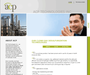 acp-cg.com: ACP Technologies Inc
ACP Technologies.  Providing simple and effective Clean Gas sulfur adsorbents to the natural gas industry.