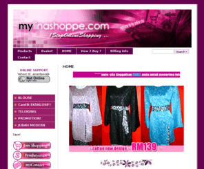 mylinashoppe.com: HOME -  Welcome to my Online Store!
Maklumat perniagaan anda..