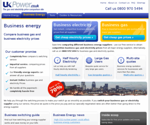 ukbusinesspower.co.uk: Business Energy Comparison Sites - Compare Business Electricity and Business Gas Prices Online
Business Electricity and Business Gas Comparison Site - We help business save up to 50% on their energy bills.