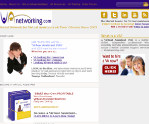 vanetworking.com: VAnetworking.com | The Social Network for Virtual Assistants Since 2003
