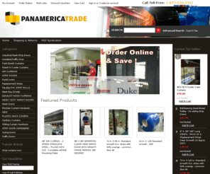 panamericatrade.com: Strip Curtains and Door
Plastic Strip Doors for Supermarkets