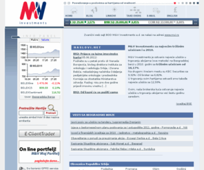 broker.rs: M&V Investments  ........................
M&V Investments: joint-stock company. Mediation in securities trading and other financial activities.