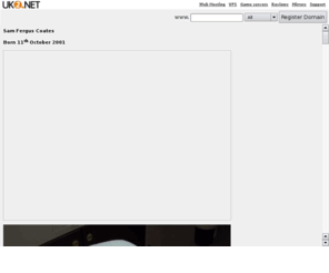 feeblemind.co.uk: Sam Fergus Coates
UK2NET UK2.NET UK'S FREE DOMAIN NAMES