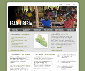 leadliberia.org: LEAD/LIBERIA :: Pastoral leadership development for Liberia and West Africa.
Pastoral leadership development for Liberia and West Africa.