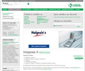 nalgesins.com: Nalgesin S | Krka
Iz farmacevtskega laboratorija se je v nekaj desetletjih razvila v mednarodno farmacevtsko podjetje, z lastnimi inovativnimi pristopi in tehnologijo.